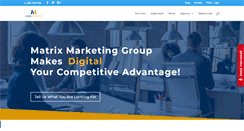 Desktop Screenshot of matrixmarketinggroup.com